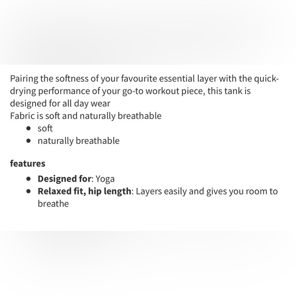 Lululemon Sweetest Day Layered Tank Top size 0 gray - Picture 4 of 8